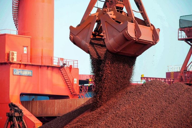 Çin'in demir cevheri fiyat endeksi 7 Aralık'ta düştü